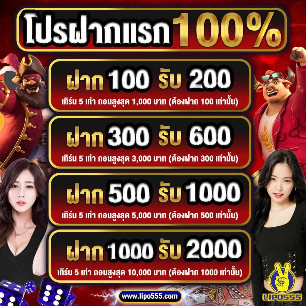 First deposit promotion